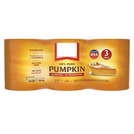100% Pure Pumpkin, 29 oz., 6 pk.