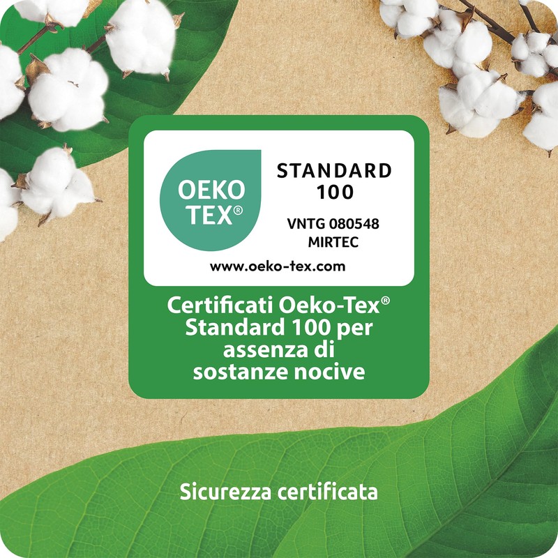 EveryDay Natura Normal Pantiliners, 100% Organic Cotton, Biodegradable, Pack of