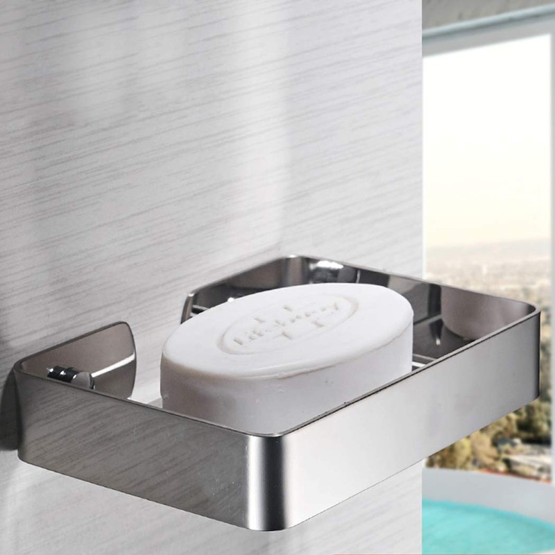 HONPHIER Soap Dish Holder for Bathroom Shower 304 Stainless Steel