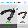 Front Upper Control Arms w/Ball Joints for Nissan Frontier 2.4L