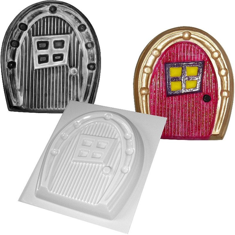 Fairy Door and Window Moulds Set of 8 Concrete or