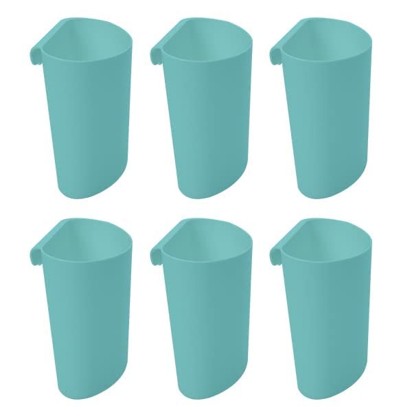 JAKAGO Hanging Cups for Storage Cart & Cutlery Stand, 6