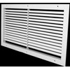 24"w X 12"h Aluminum Adjustable Return/Supply HVAC Air Grille -