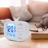 Smart Alarm Clock Multifunctional LED Digital Display 12/24 Hour Switch