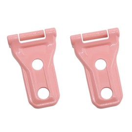 HiSport Engine Hood Hinge Cover Exterior Decoration Accessories Compatible with 2018-2022 Jeep Wrangler JL/Gladiator JT 2-Door & 4-Door PINK