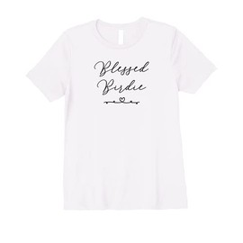 Womens Blessed Birdie Premium T-Shirt