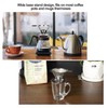 RealPero Pour Over Coffee Dripper, Reusable Paperless Coffee Filter,Professional Stainless