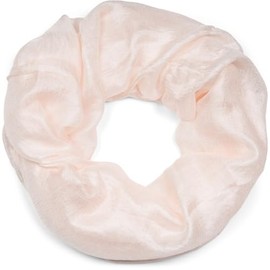 Stylebreaker 01017063 Loop Scarf - Light and Silky Plain Colours - Cream-Beige