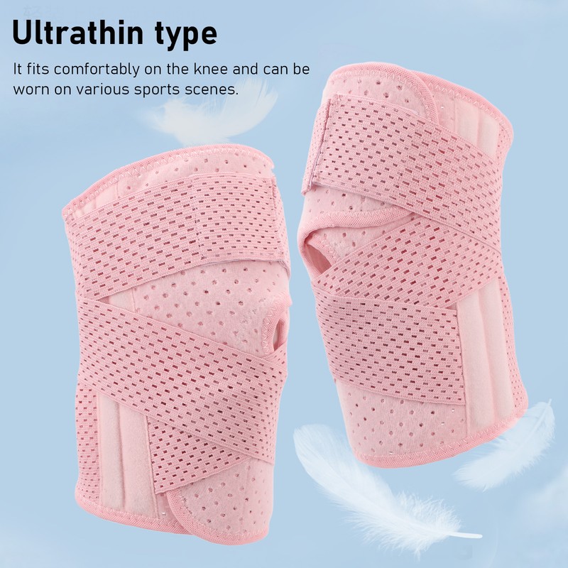 Knee Brace Breathable Ultra Thin Sports Knee Pads Adjustable Knee