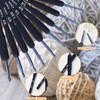 Ergonomic Crochet Hook Set, Blue Handle Crochet Knitting Needles Kit