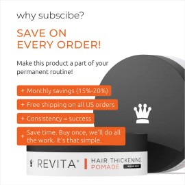 High-Performance Hair Thickening Pomade – Strong Hold for Thicker, Fuller Hair Styling