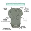 Copper Pearl Long Sleeve Bodysuit Baby: Ultra Soft Baby for