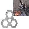 Campfire Grill Tripod Board Stainless Steel Campfire Support Plate with
