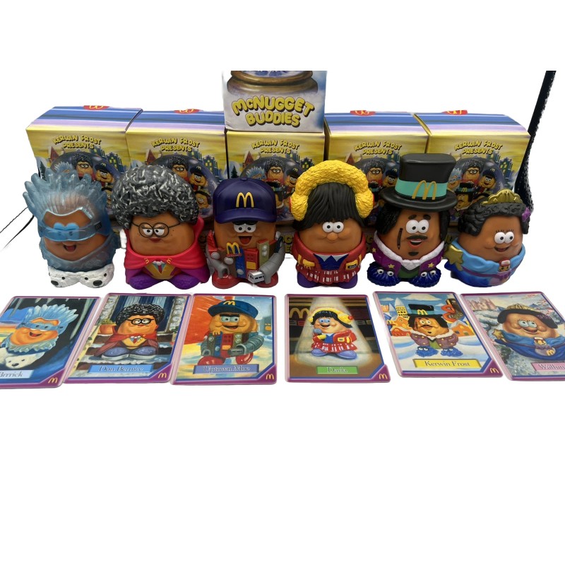 McDonald's McDonalds 2023 Kerwin Frost Artist Box McNugget Buddies COMPLETE