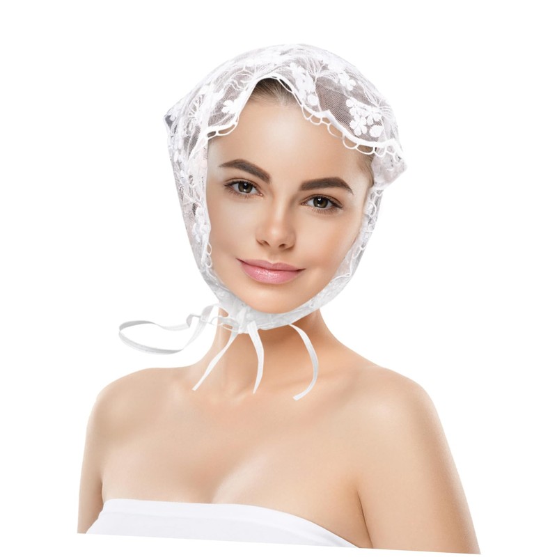 Baluue Lace Hair Bandana for Women Elegant Decorative Scarf with