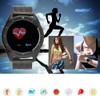 1.54-inch Full screen Waterproof Bluetooth Smart Sports Touch Smartwatch(Black Steel