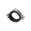 Screw Pipe Clamp Galvanised with Rubber Insert 20-112 mm 20-25