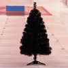 Christmas Black Tree Rust Proof Exquisite Decorative Props for Home