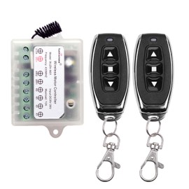 DC 8V 12V 24V 36V Motor Wireless Remote Control Switch for Control Linear Actuator,433Mhz 10A Motor Forward Reverse Relay Switch