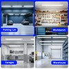 hykolity 4FT LED Shop Light with Reflector,5500LM,3 Power Level&3CCT