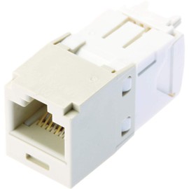 Panduit CJ688TGEI Category-6 8-Wire TG-Style Jack Module, Electric Ivory