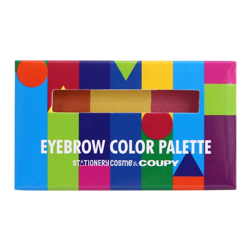 Stationery Cosmetics Coupy Pattern Eyebrow Color Palette Eyebrow Color Eye