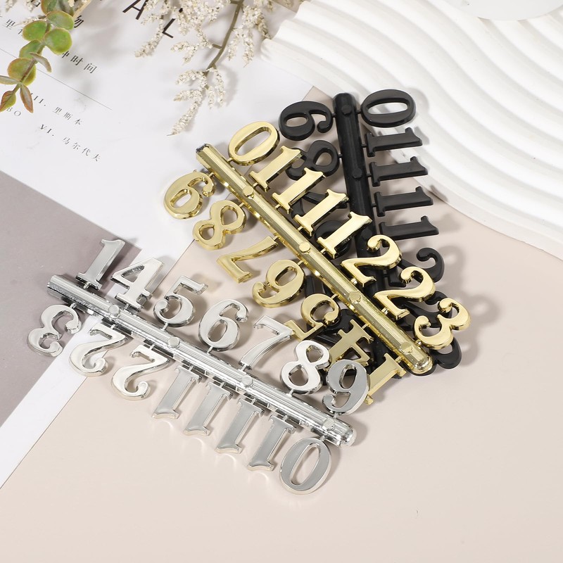 sourcing map 1 Set Clock Numbers, Arabic Clock Numbers Kit