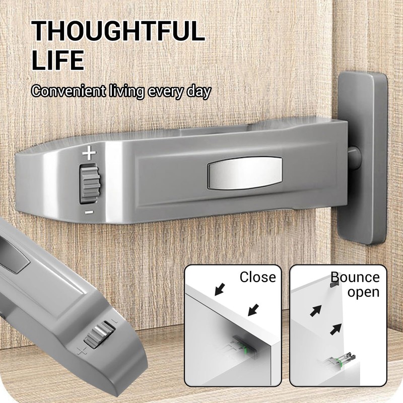 atnayo 4 Pcs Push to Open Door Catches, Latch for