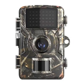 Infrared Camera 1MP CMOS 2in TFT Screen 0.7s Trigger Time 16M Pictures 1080P Video Waterproof Night Vision Trail Camera
