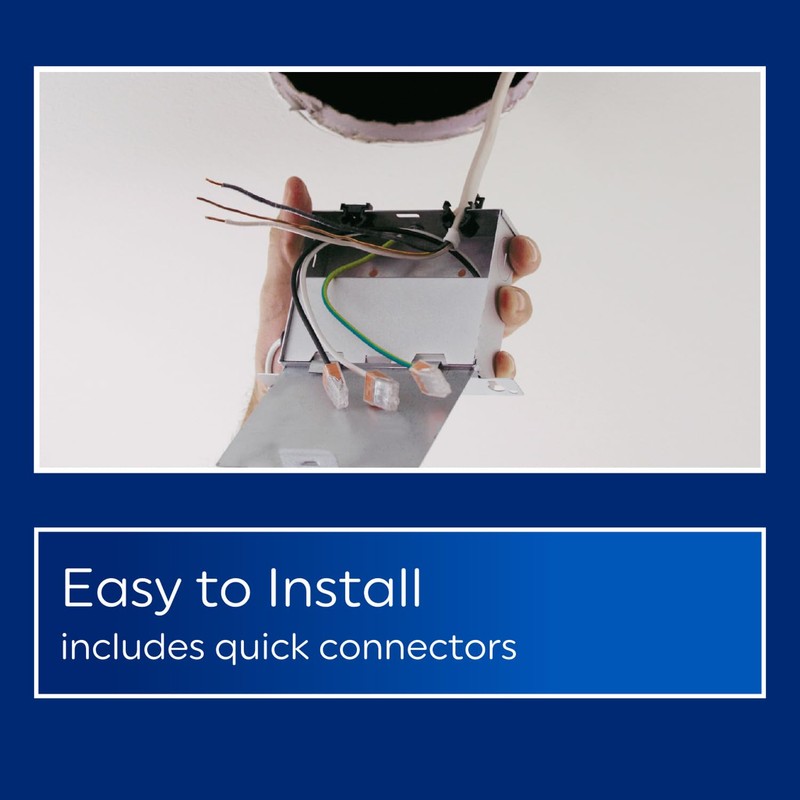 GE Color Select LED Wafer Downlight, Premium High-Lumen Direct Wire