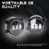 YLT Auto LED Fog Lights Driving Bumper Lamps For 2011