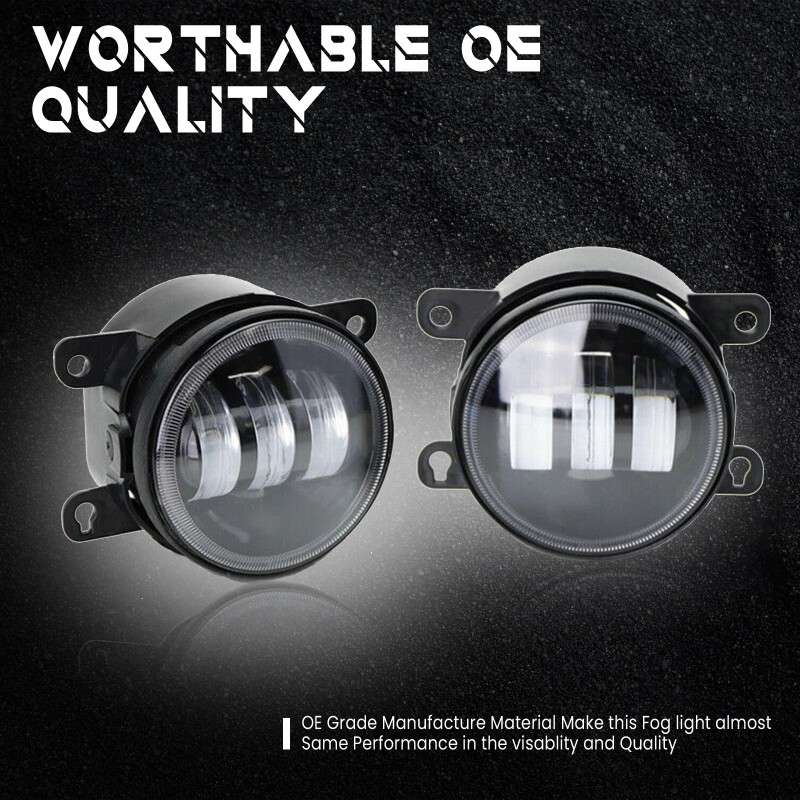 YLT Auto LED Fog Lights Driving Bumper Lamps For 2011
