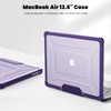 MEEgoodo Case for MacBook Air 13 inch 2021 2020 2019