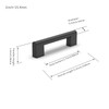 FURNIWARE 10 Pack Cabinet Pulls, Hardware Drawer Handles, Stainless Steel
