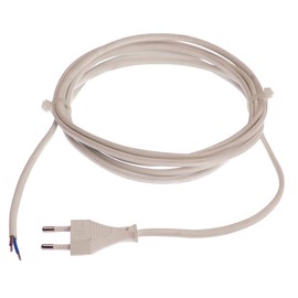 AS – Schwabe 70641 6-Pin Euro Connection Cable H03VVH2-F 2x0.75 Length 1.5 m White