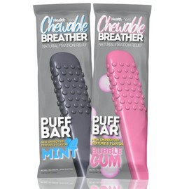 Aroma PuffBar Hand Fidget Relief to Help Quit Vaping and Quit Smoking Naturally with Essential Oil:_Ice Mint + Bubble Gum