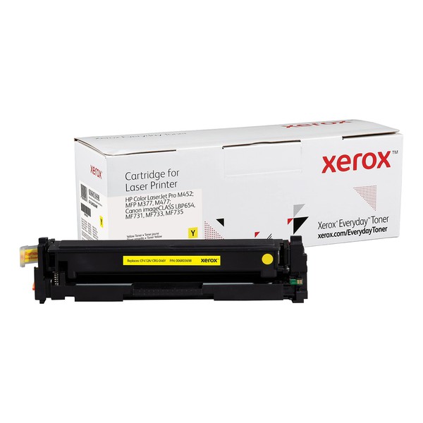 Everyday by Xerox Yellow Toner compatible with HP 410A (CF412A), Standard Capacity