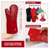 Klex Extra Long Silicone Oven Mitts and Pot Holders, 932°F