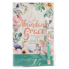 Christian Tools Affirmation Journal & Pen Gift Set-Abundant Grace (Ephesians 1:2 ESV)