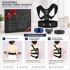 Adjustable Back Support Brace for Posture – Structured Spine Support