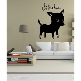 Vinyl Wall Decal Sticker Chihuahuas OS_MB505m