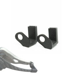 3DHerb Carbon Fibre Reinforced Chain Catcher for Campagnolo Record & Super Record 11/10 Speed Derailleur (2009-2014), Made in Germany - Pack of 2