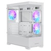 Raidmax i801 Tempered Glass Aqua View Case - Corner Structure-Free