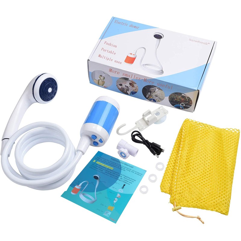 Laserbeak Portable Electric Pump Shower Indoor or Outdoor Shower Pet