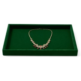 Papten Velvet Jewelry Trays Jewelry Organizer Tray Stackable Jewelry Trays Jewelry Organizer Drawer Necklace Ring Organizer Jewelry Tray For Drawer