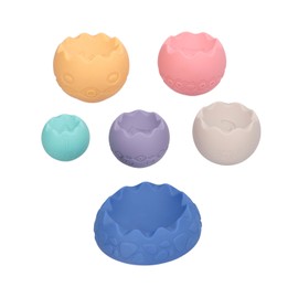 Stacking Ball Toy Portable Cute Elegant Baby Stacking Building Blocks Sensory Toys Birthday Gift