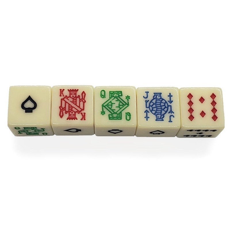 200 Poker Dice (16mm)