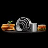 Lurch 10560 Cookie Rings Set Stainless Steel 6 Pieces for