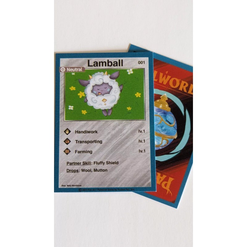 Palworld Trading Cards, Fan Art 6-Pack (2024)