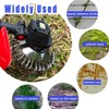 NeJesZoe 8 Inch Steel Wire Weed Wheel Brush Cutter Trimmer